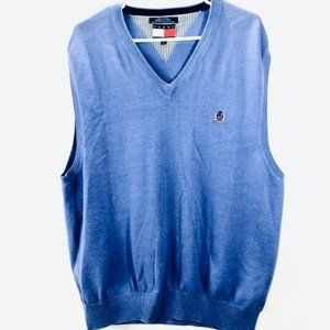 VTG Tommy Hilfiger Mens Casual Knit Vest 90s Sz L